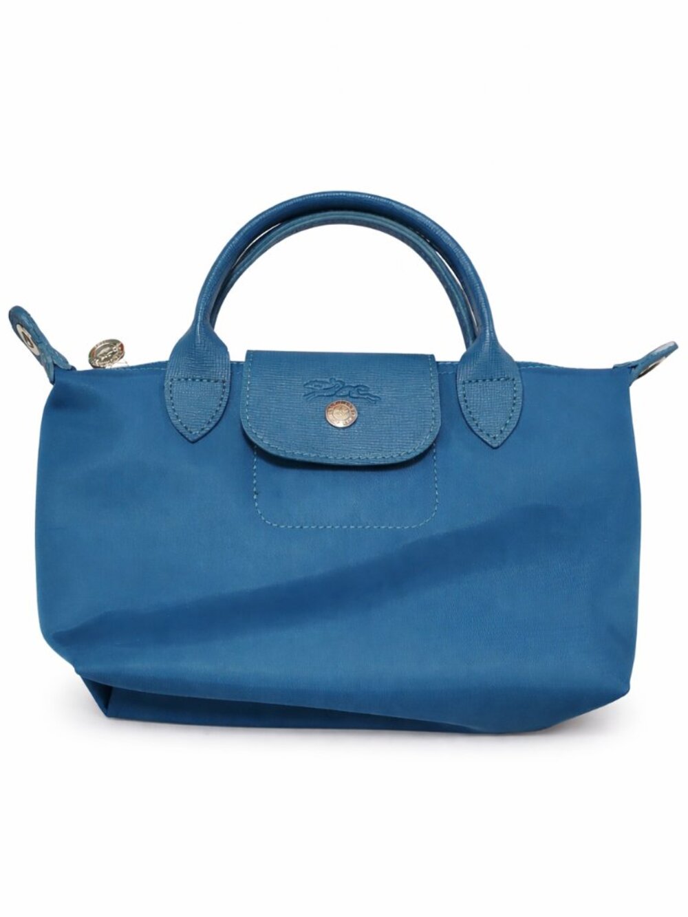 LONGCHAMP Le Pliage Energy Small Handbag Crossbody Purse Recycled Polyester Teal